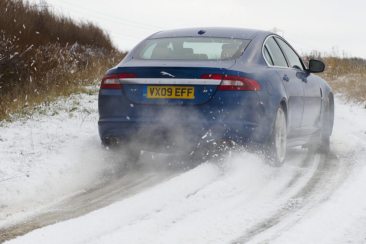 Jaguar XFR long term skid
