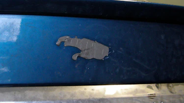 Jaguar XFR long term badge