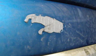 Jaguar XFR long term badge
