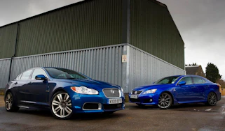 Jaguar XFR long term with Lexus IS-F