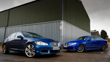 Jaguar XFR long term with Lexus IS-F