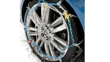Jaguar XFR long term snowchains