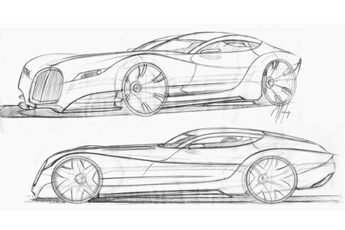 Morgan Eva GT sketch
