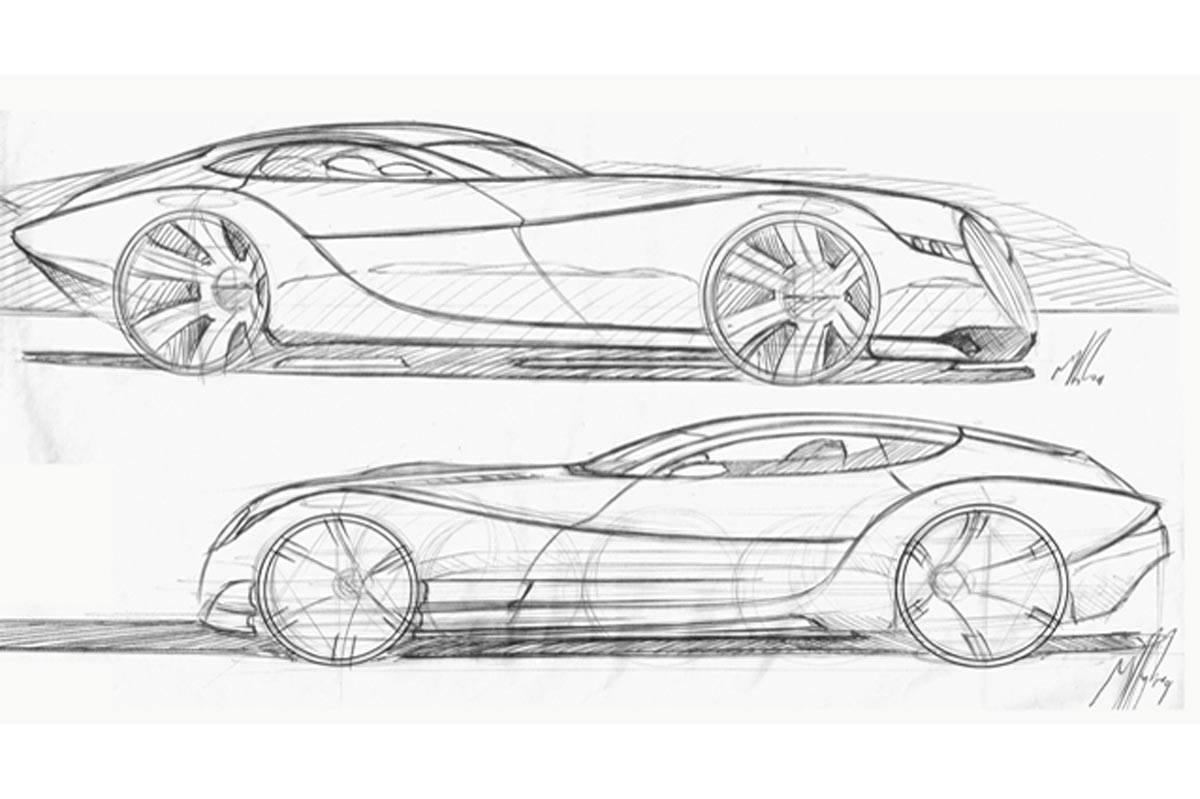 Morgan Eva GT sketch