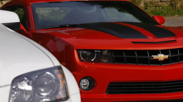 Chevrolet Camaro SS v Ford Mustang GT v Vauxhall VXR8 Bathurst S v Cadillac CTS-V