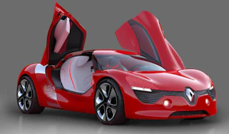 Renault DeZir gullwing concept