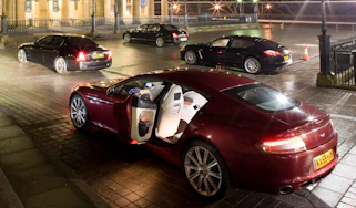 Aston Martin Rapide v Porsche Panamera Turbo v Maserati Quattroporte GT S v Bentley Flying Spur Speed