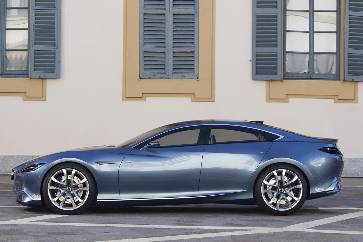 Mazda Shinari concept car at Milan