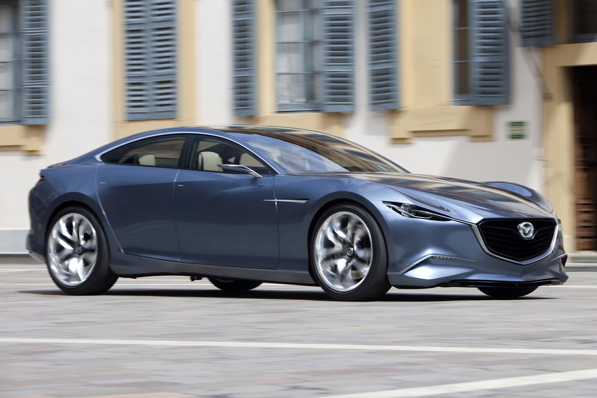 Mazda Shinari concept car at Milan