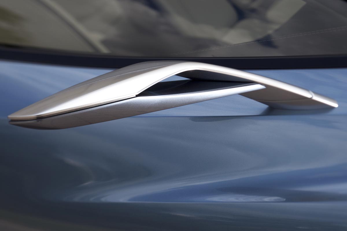 Mazda Shinari concept car at Milan mirror