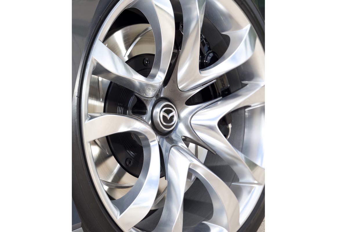Mazda Shinari concept car at Milan wheel