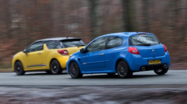 Citroen DS3 and Renaultsport Clio 200