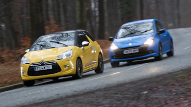 Citroen DS3 and Renaultsport Clio 200