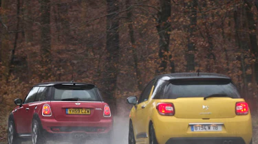 Citroen DS3 and Mini Cooper S