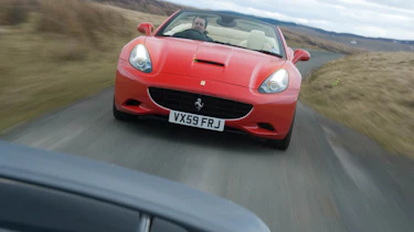 Porsche 911 Turbo and Ferrari California