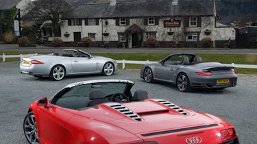 Audi R8 Spyder group test