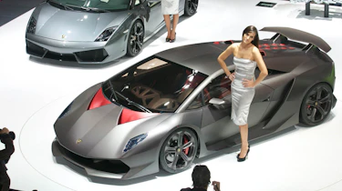 Lamborghini Sesto Elemento carbonfibre supercar