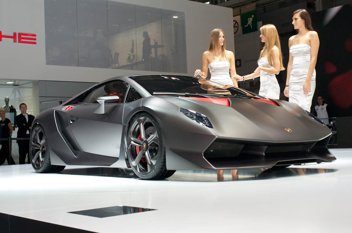 Lamborghini Sesto Elemento carbonfibre supercar