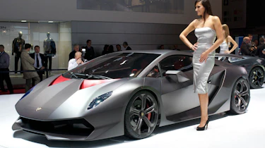 Lamborghini Sesto Elemento carbonfibre supercar