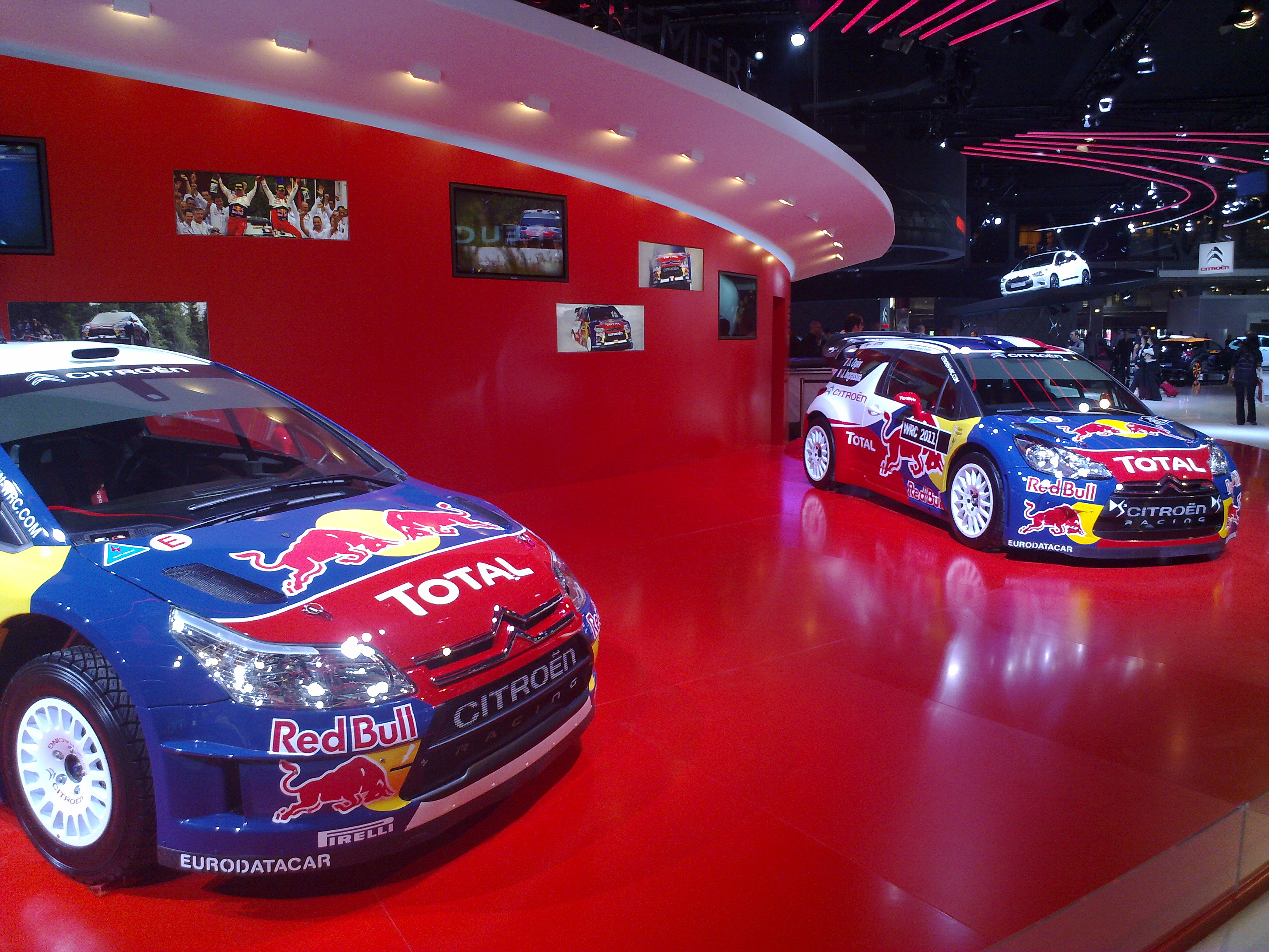 Citroen C4 and DS3 WRC cars