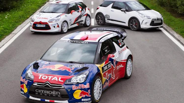 Citroen DS3 WRC racing car