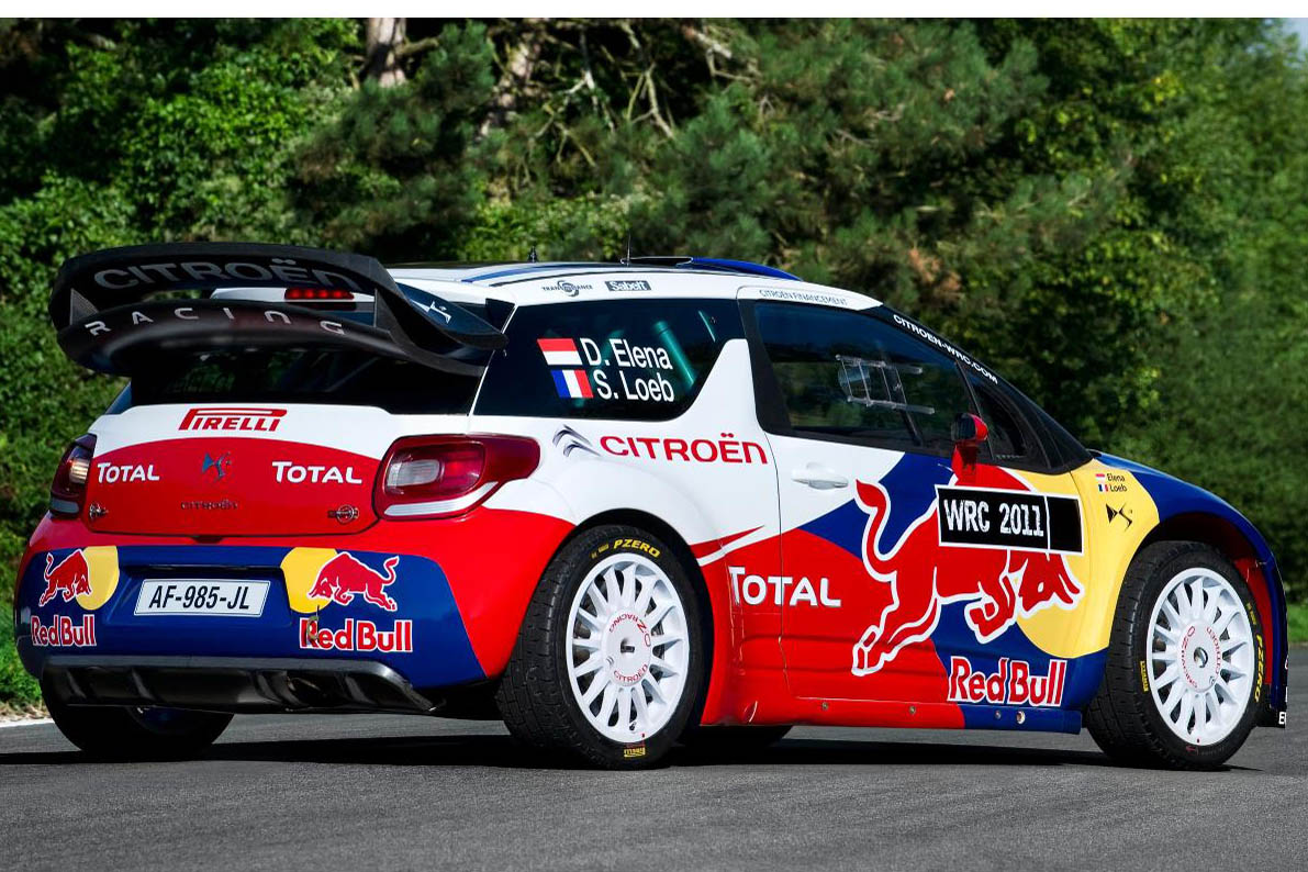 Citroen DS3 WRC racing car