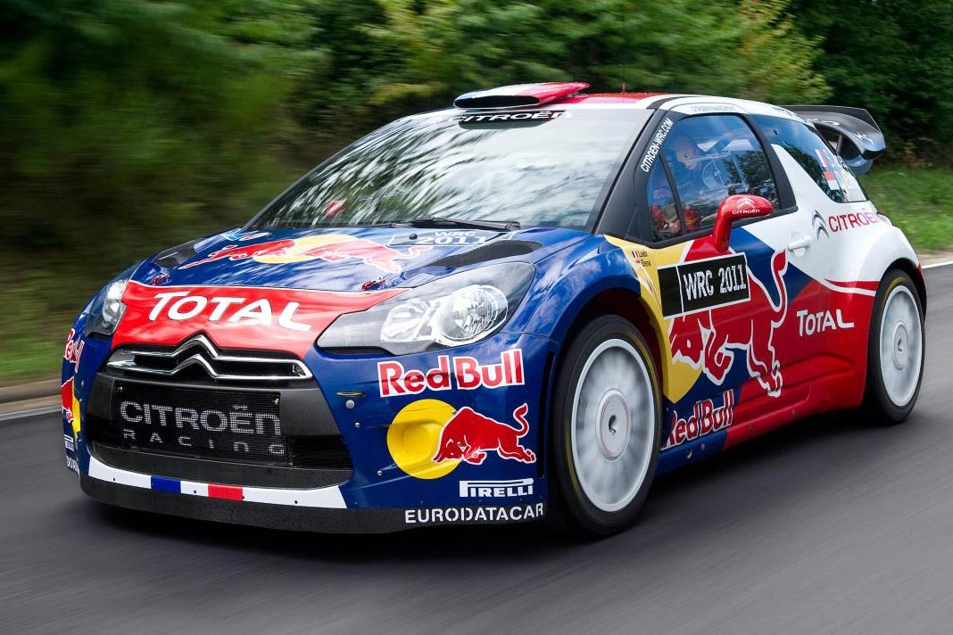 Citroen DS3 WRC racing car