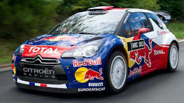 Citroen DS3 WRC racing car