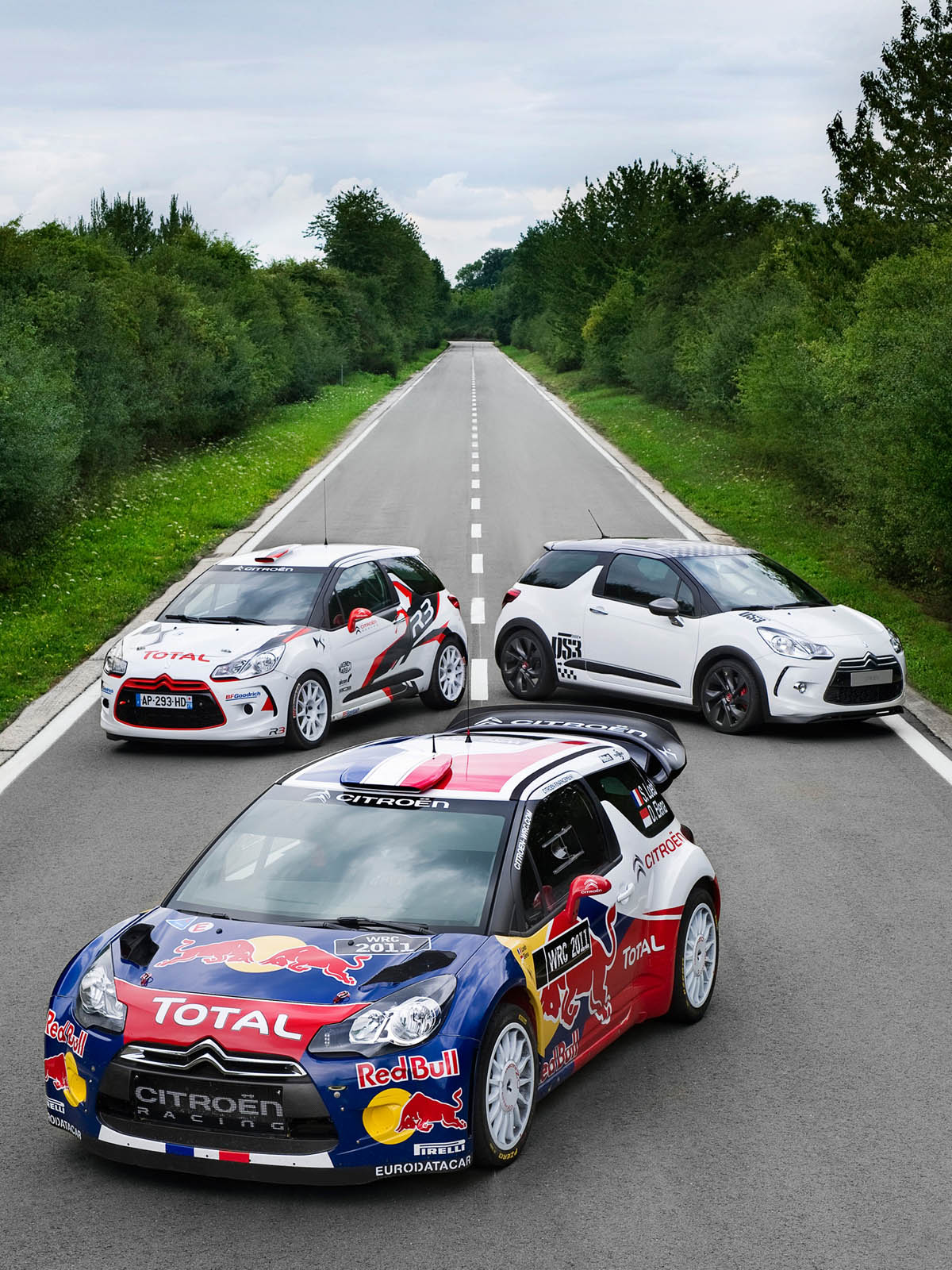 Citroen DS3 WRC racing car