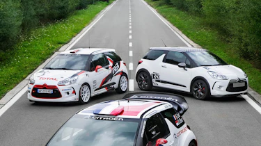 Citroen DS3 WRC racing car