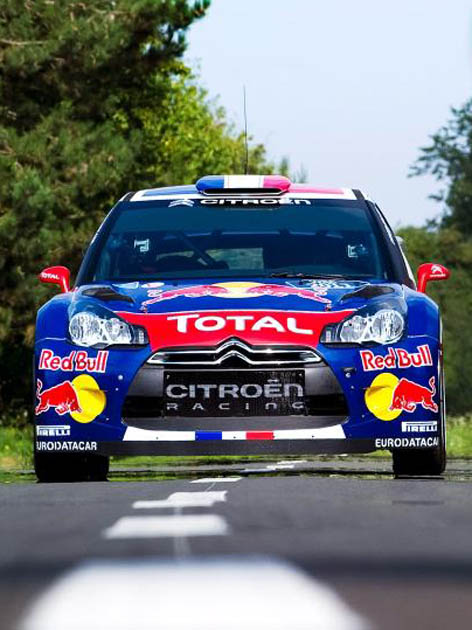 Citroen DS3 WRC racing car
