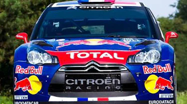 Citroen DS3 WRC racing car