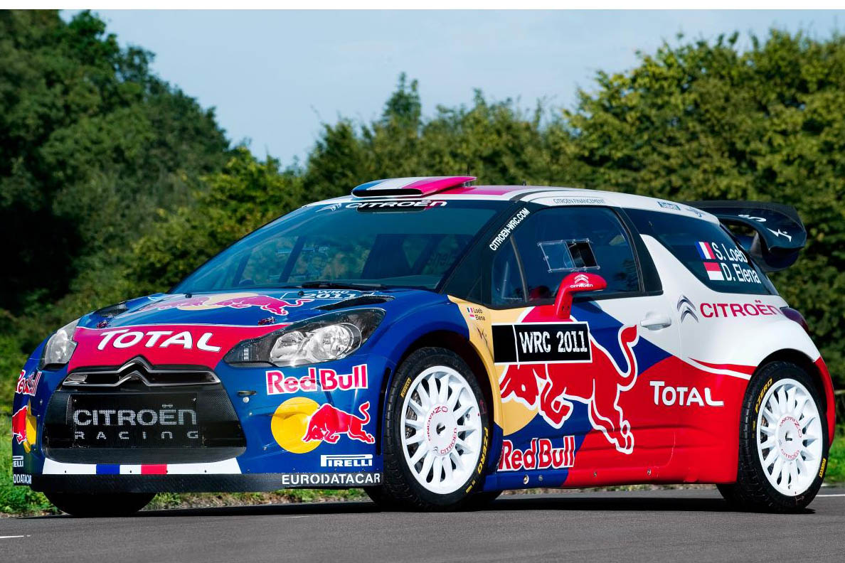 Citroen DS3 WRC racing car