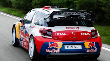 Citroen DS3 WRC racing car