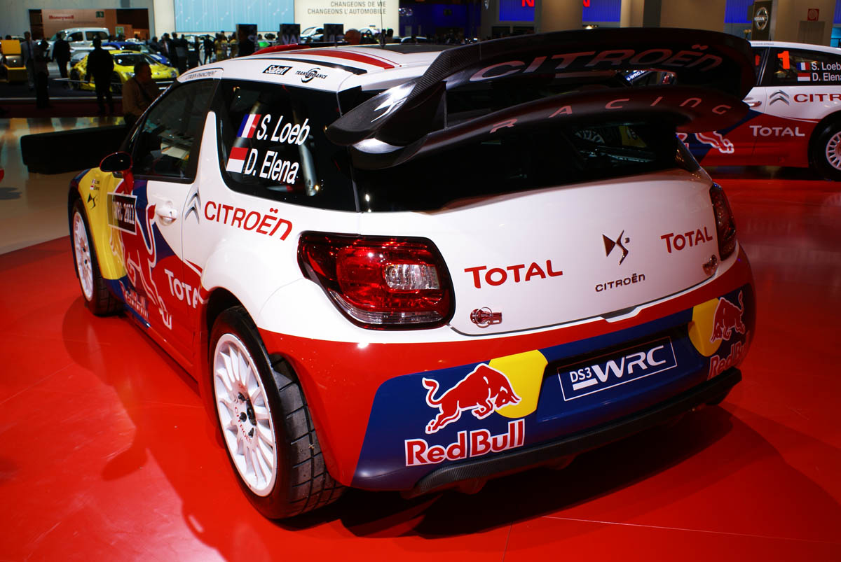 Citroen DS3 WRC racing car