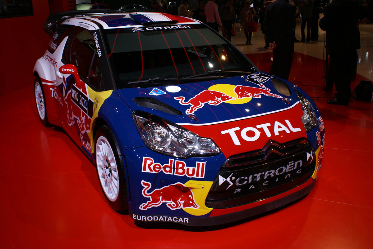 Citroen DS3 WRC racing car