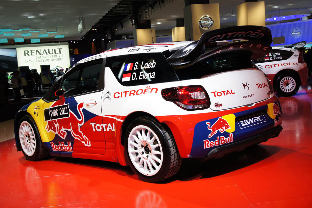 Citroen DS3 WRC racing car