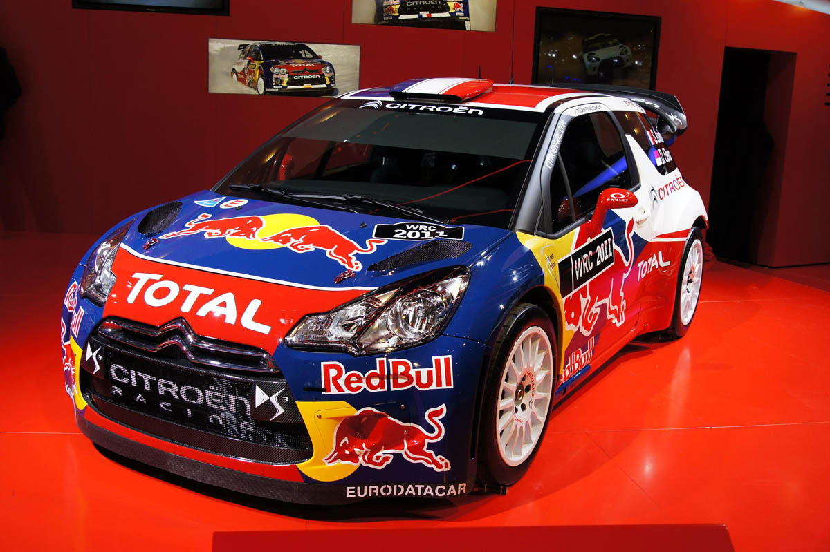 Citroen DS3 WRC racing car