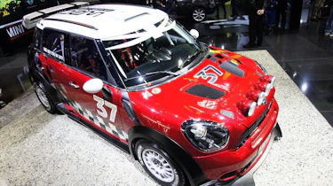 Mini Countryman WRC rally car