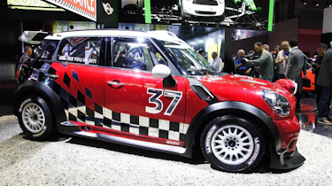 Mini Countryman WRC rally car