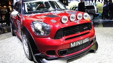 Mini Countryman WRC rally car