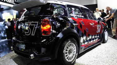 Mini Countryman WRC rally car