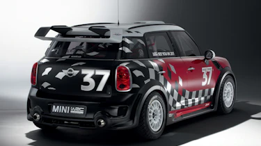 Mini Countryman WRC rally car