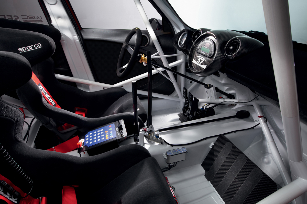 Mini Countryman WRC rally car