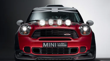 Mini Countryman WRC rally car