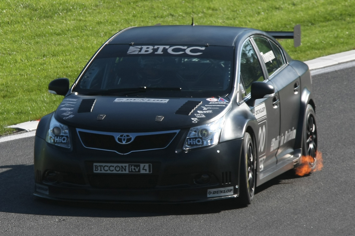 Toyota Avensis BTCC racing car