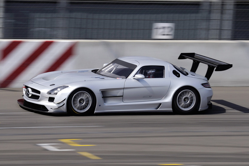 Mercedes-Benz SLS AMG GT3 racing car