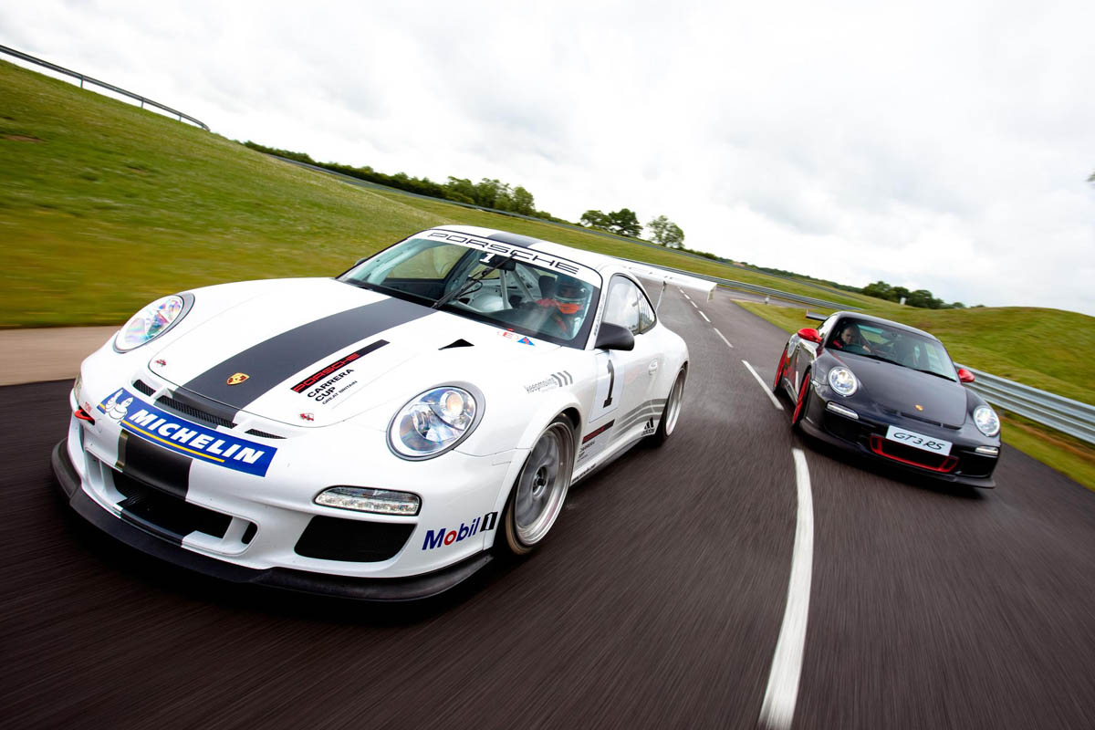 Porsche 911 GT3 Cup racing car