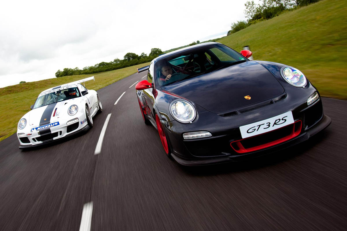 Porsche 911 GT3 Cup racing car