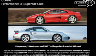 Ferrari F355 GTB and Porsche 911 Turbo